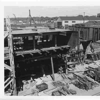 Section of Badger under construction at September 1, 1951