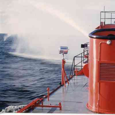 Fire ship wheel house