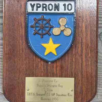 YPRON 10 Plaque