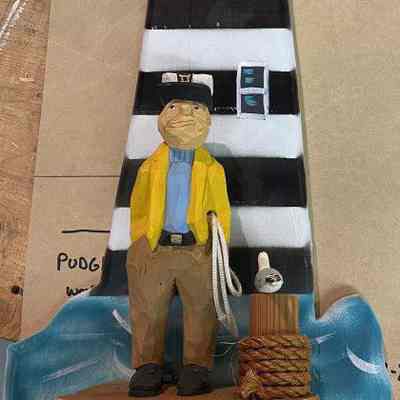 Lighthouse Carving