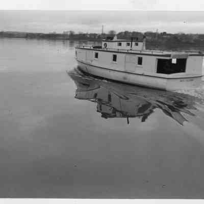 Fishing tug Rex underway