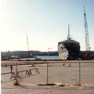 Sealand Kodiak at Bay Shipbuilding 1987