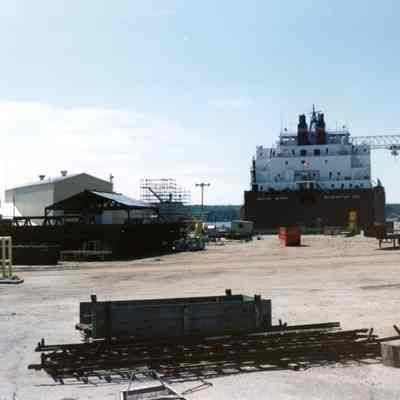 Mesabi Miner at Bay Shipbuilding 1992