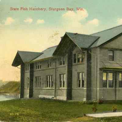 State Fish Hatchery, Sturgeon Bay, Wis. 1917