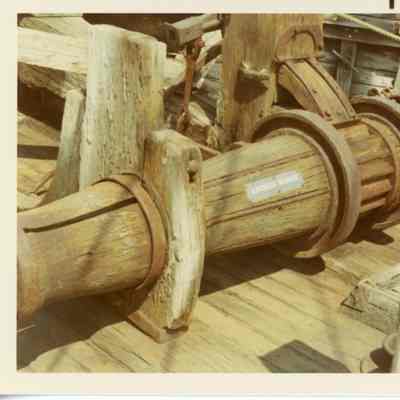 Anchor Winch of the Alvin Clark