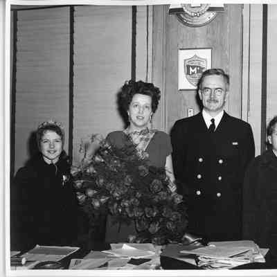 Unidentified family at christening of AN-89