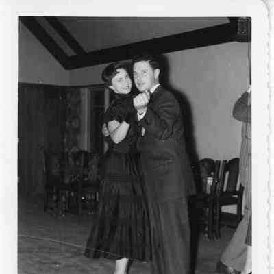 Nadia and Joe at Naval Office Party