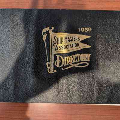 Ship Masters Assocation 1939 directory