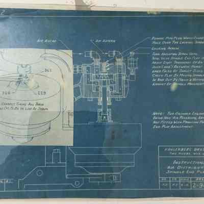 Kahlenberg Bros. Air Distributor Technical Drawing