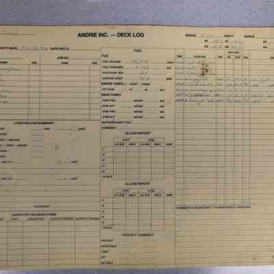 John Purves Ship Log
