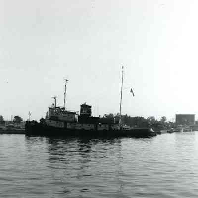 Tug Ludington in Two Rivers 1979