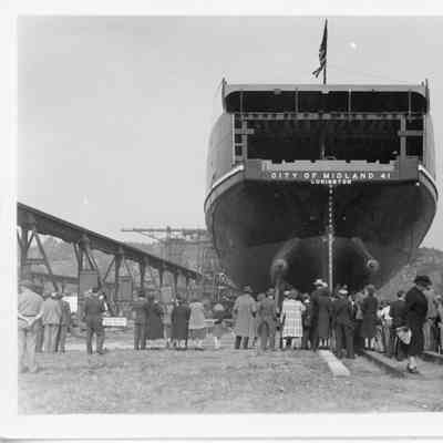City of Midland pre-launch September 18, 1940