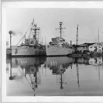 Ships docked at PBI