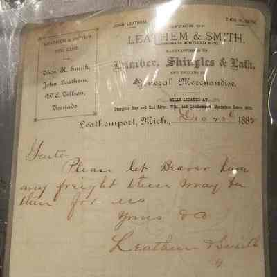 Leathem Smith Letter
