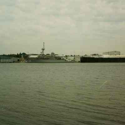 USS Gladiator being completed at PBI 1993