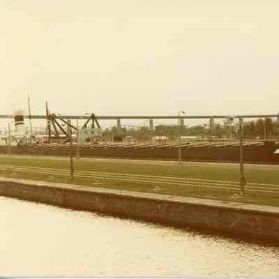 Joan M. McCollough at Soo Locks June, 1981
