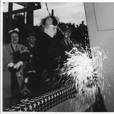 Christening of YW-128