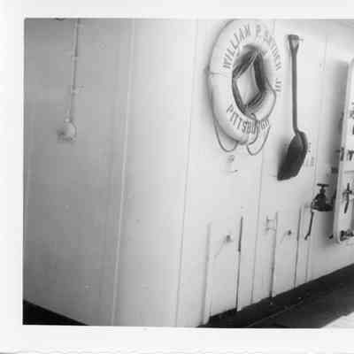 Deck of the William P. Snyder Jr. 1953