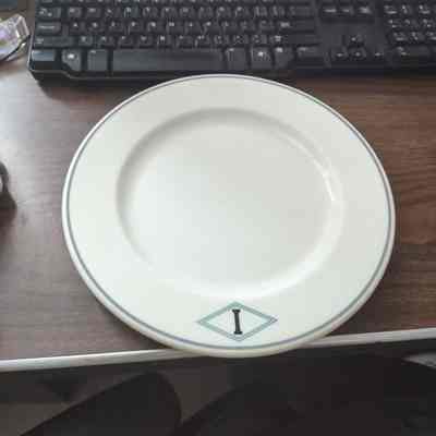 Inland Steel Luncheon Plate