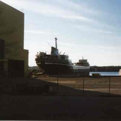 Edward L. Ryerson and tug for Mobil Oil Co. barge 1999