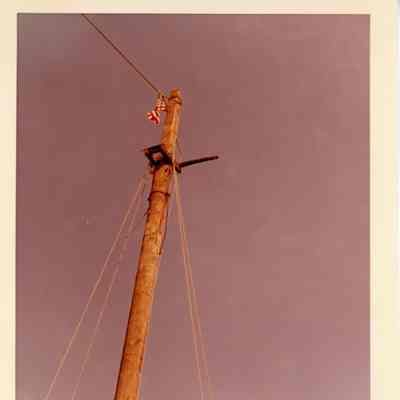 Mast of the Alvin Clark