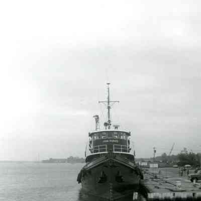 John Purves docked in Sturgeon Bay 1976