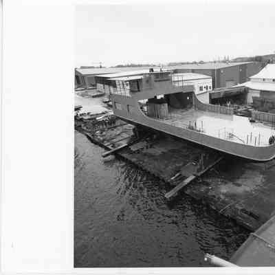 PBI launching of small car ferry