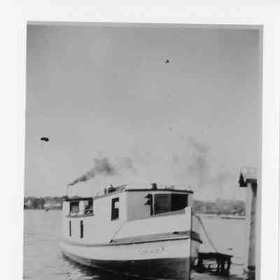 Allie fishing boat in water