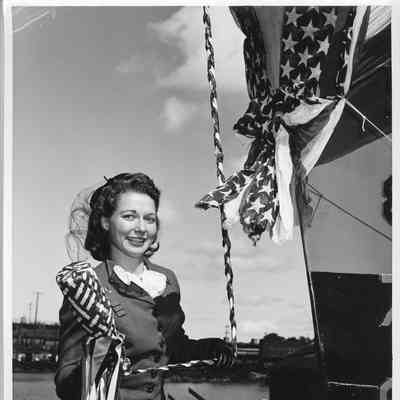 Mrs. Harold Hilmar christening PGM-31