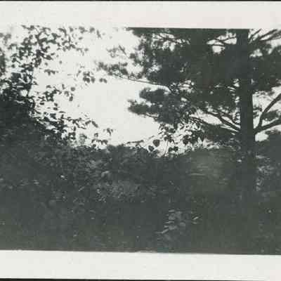 View of Green Bay from Fish Creek bluff 1916