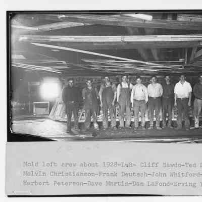 Mod Loft crew of L.D. Smith