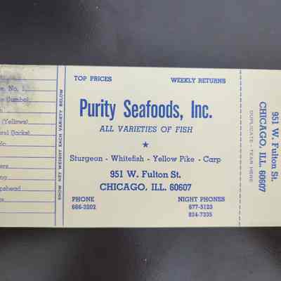 Purity seafoods Chicago Illinois