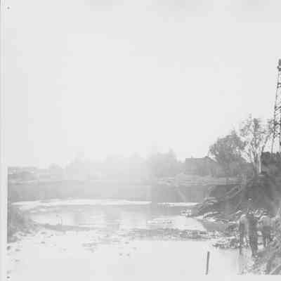 Baudhuin Yacht Harbor Basin Bulkhead Construction 1944