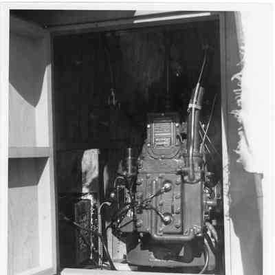 Bluejacket twin engine in the vessel Cameo