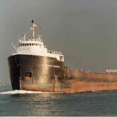 Freighter Canadian Mariner at Port Huron August 15th, 1989