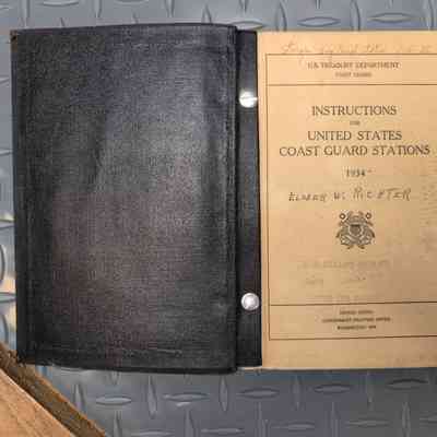 Instructions for united states coast guard stations 1934
