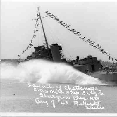 Chattanooga launching 1943