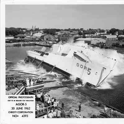 GOR-5 ship launching