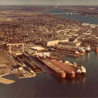 Aerial of SBSB&DD Co. 1977