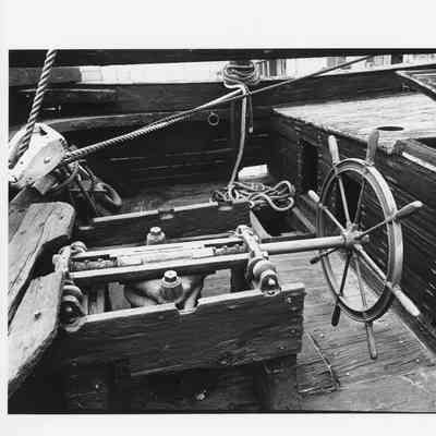 Steering mechanism of the Alvin Clark