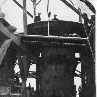 Stone loading equipment at Smith Quarry