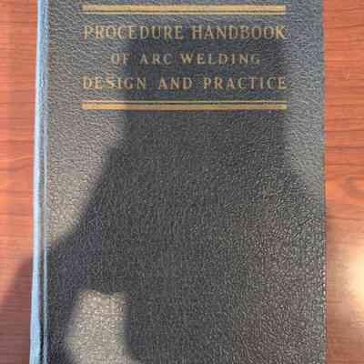 Procedure handbook of arc welding and design practice