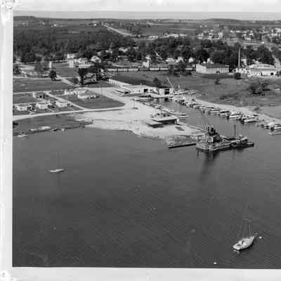 Sturgeon Bay Yacht Club Construction 1953