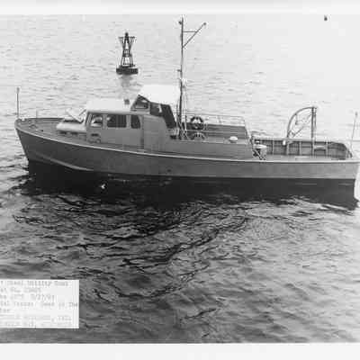 45' steel utility boat trail run July 17, 1963