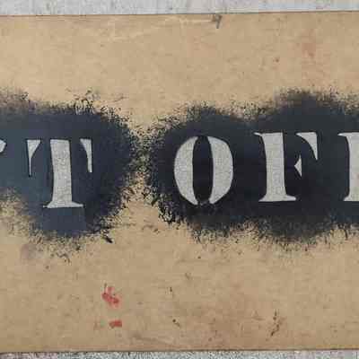 Cap't Office Stencil