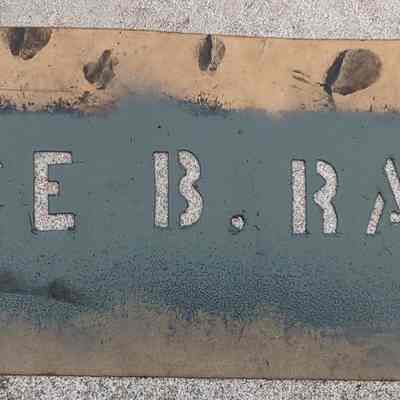 Clarence B. Randall Stencil