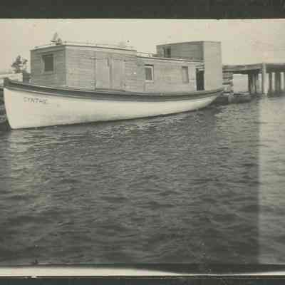 Fish tug Cynthie docked