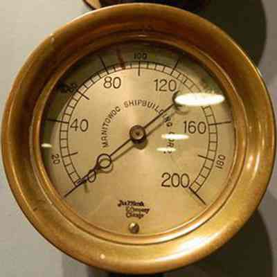 Manitowoc Shipbuilding Co. Engine Room Gauge