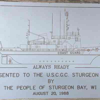USCG Commemorative Plaque
