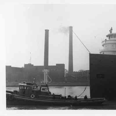 Governor Miller and tug boat